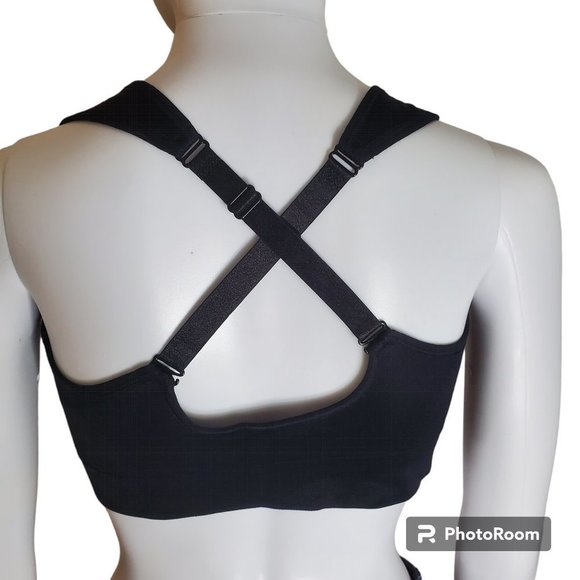 PUMA | Performance Sports Bra | 2 pack | black and grey | NIB - Picture 2 of 6